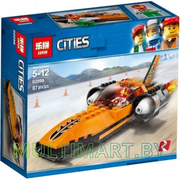 Конструктор Lepin 02099 Гоночный автомобиль (87 деталей)